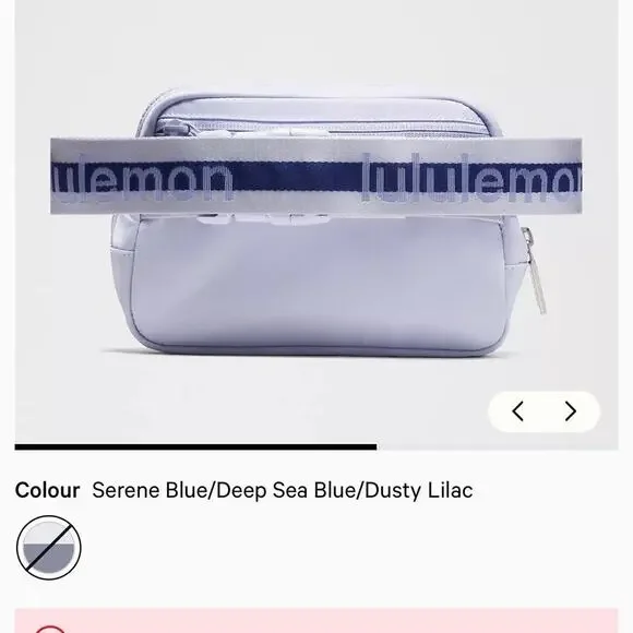 Lululemon serene blue/dusty lilac - Picture 2 of 5